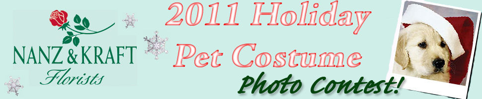 Holiday Pet Photo Contest 2011