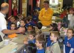 110 Students from Dunn Elementary come for a tour
