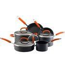 10-Piece Hard Anodized Cookware Set