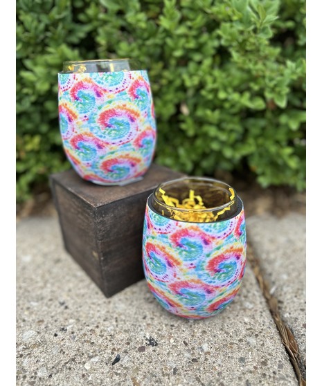 Wine Glass with Koozie