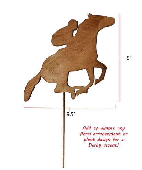 Large Wood Horse Pick