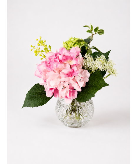 Hydrangea, Snowball, Dill Silk