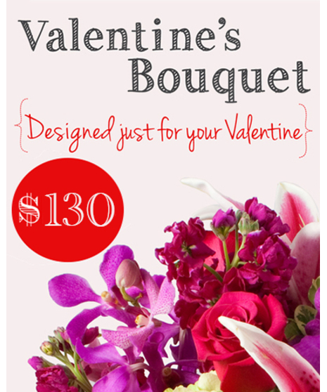 Designer's Choice Valentine's Day Bouquet