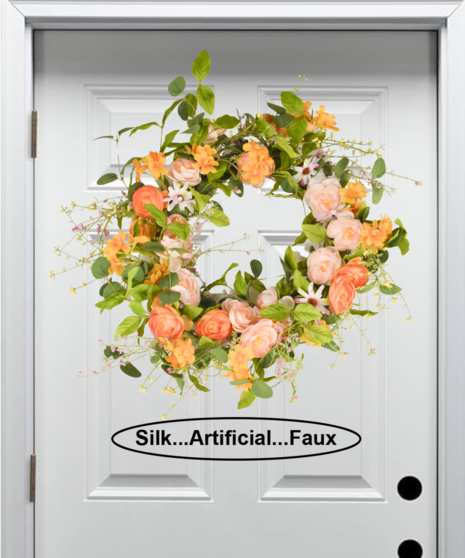 Silk Spring Mix Wreath