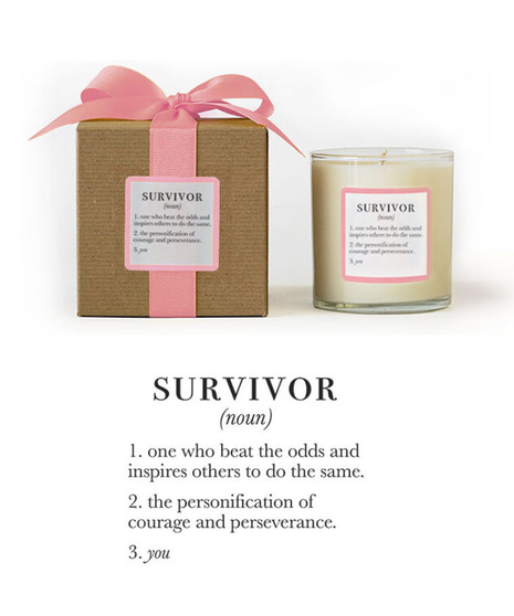 ELLA B. DEFINITION CANDLE- SURVIVOR