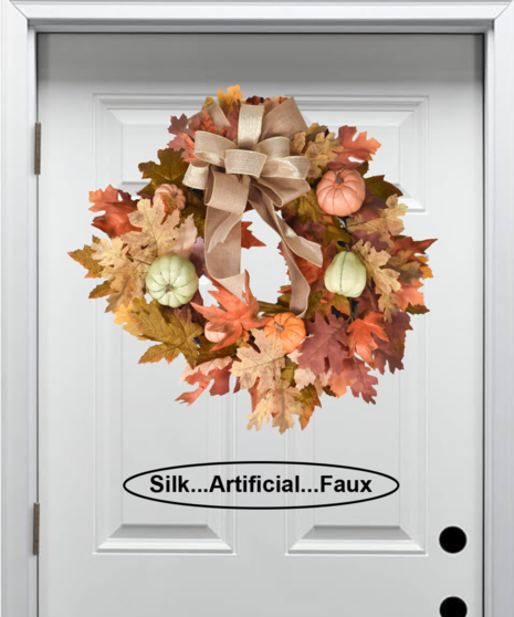 Maple/ Oak Leaf Wreath
