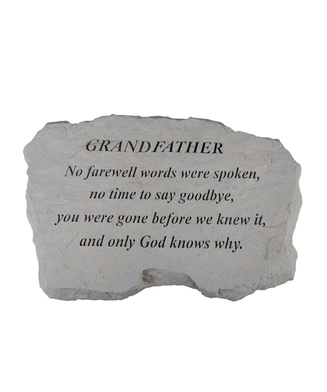 Stepping Stone: Grandfather- No farewell words...