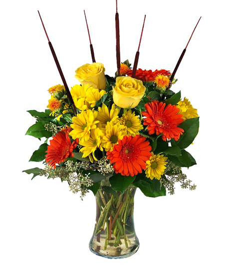 Harvest Sun Vase Arrangement