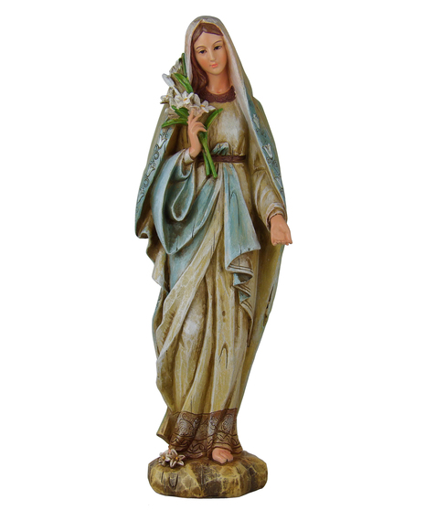 Mary with Lilies