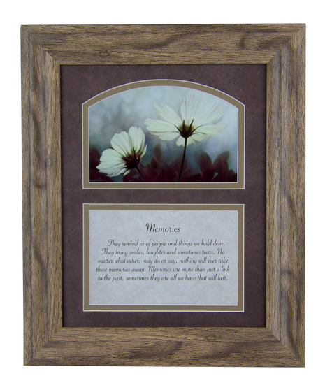 Memories Framed Plaque