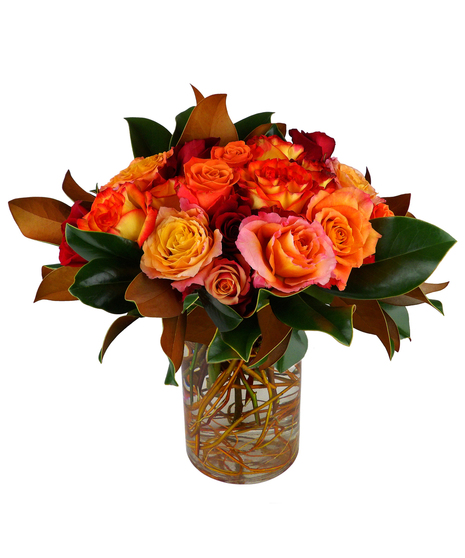 Monet's Fall Roses