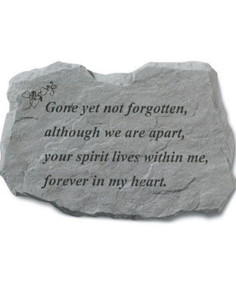 Stepping Stone: Gone yet not forgotten