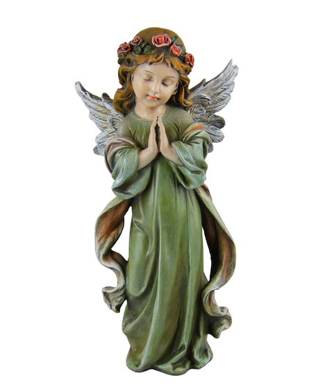 Praying Girl Angel ~ White