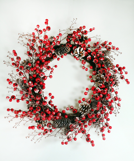 Warm Welcome Silk Wreath