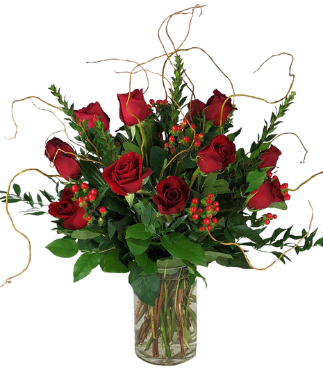 Premium Dozen Long Stem Roses