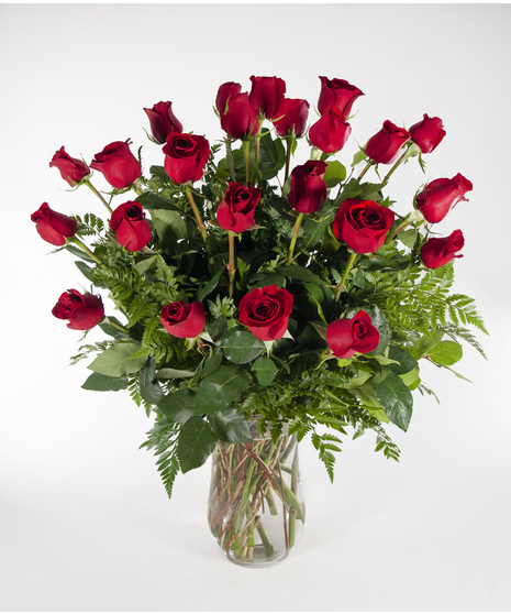 24 Valentine Roses
